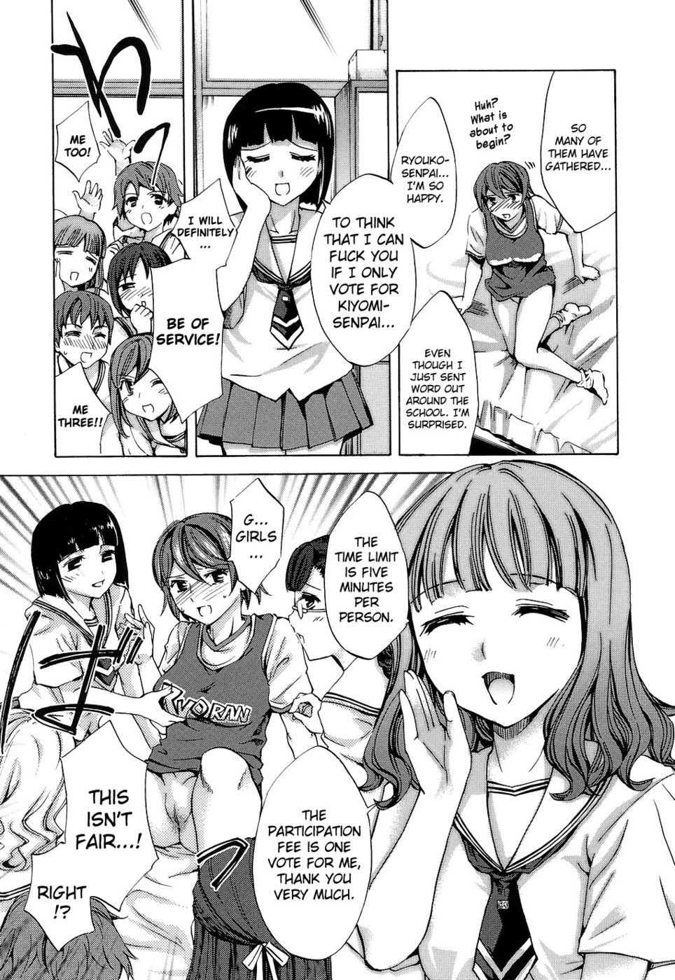 Hentai Manga Comic-Ryouran Gakuen Kakumeiki - Hyakka Ryouran!-Chapter 1-17